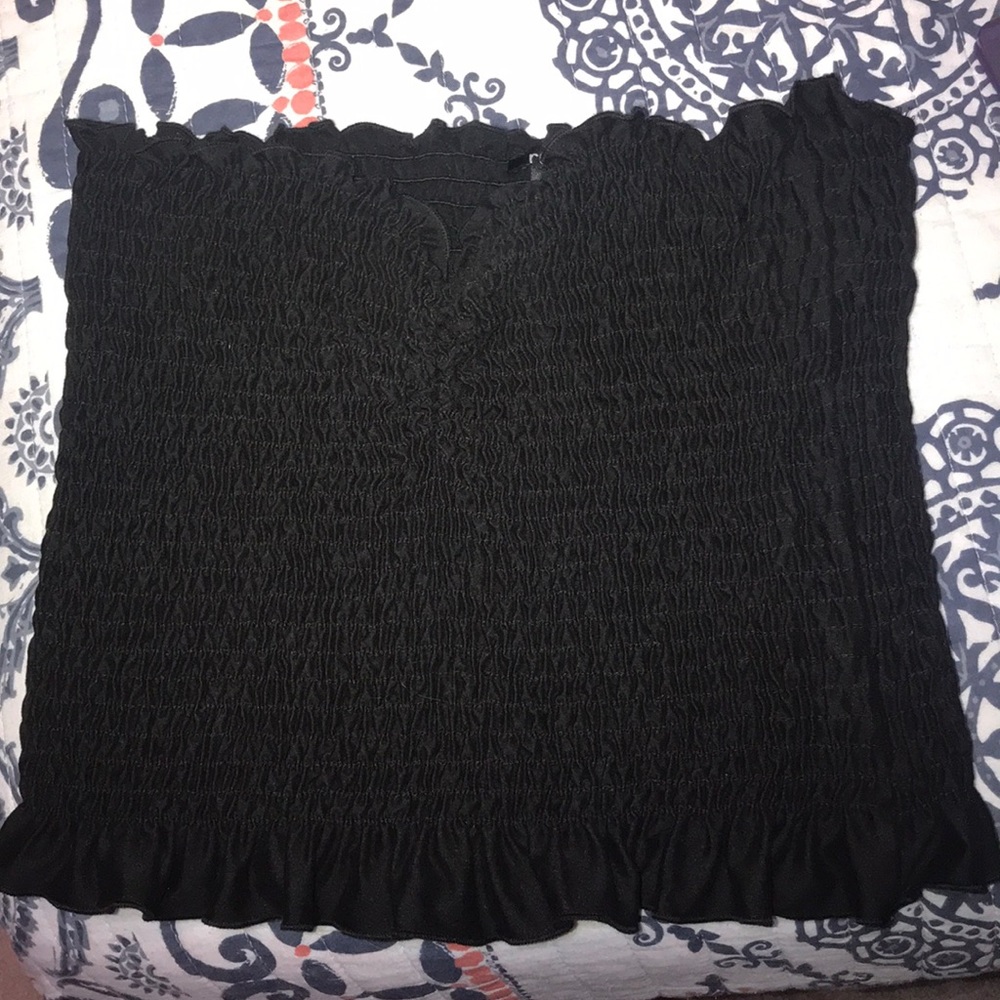 Black tube top